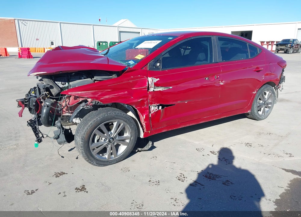 2018 HYUNDAI ELANTRA VALUE EDITION VIN: KMHD84LF2JU451194