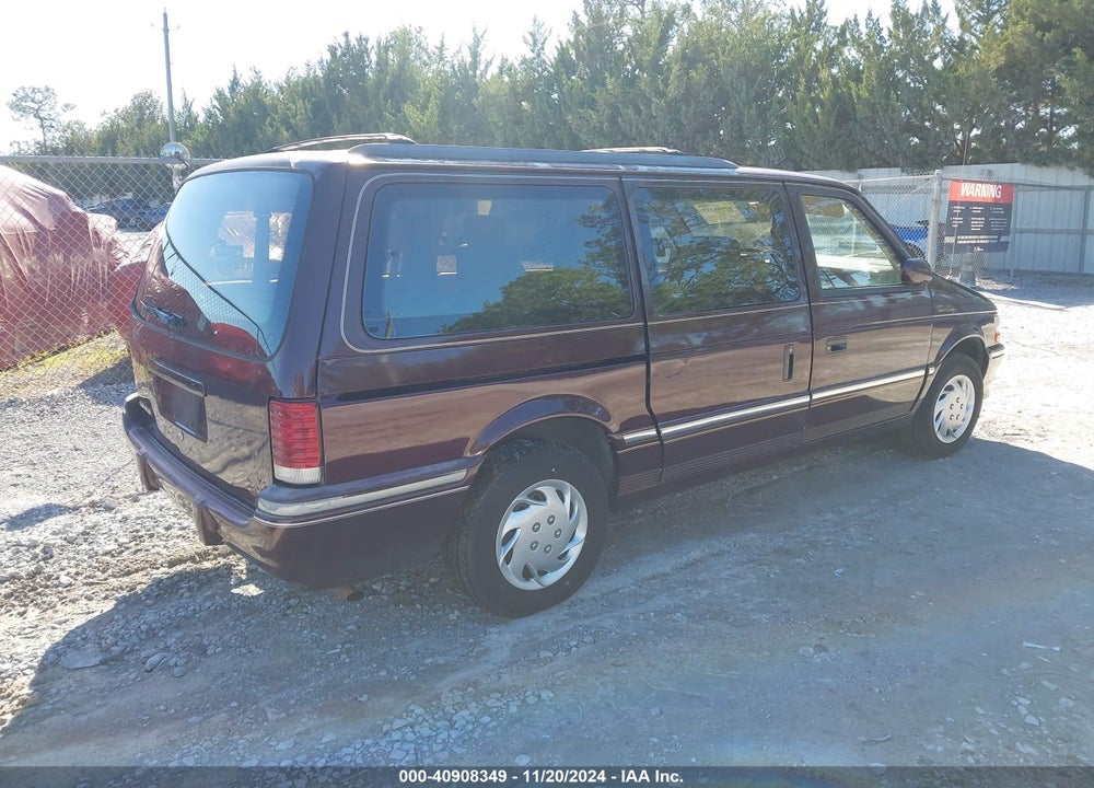 1993 CHRYSLER TOWN & COUNTRY VIN: 1C4GH54R4PX755165