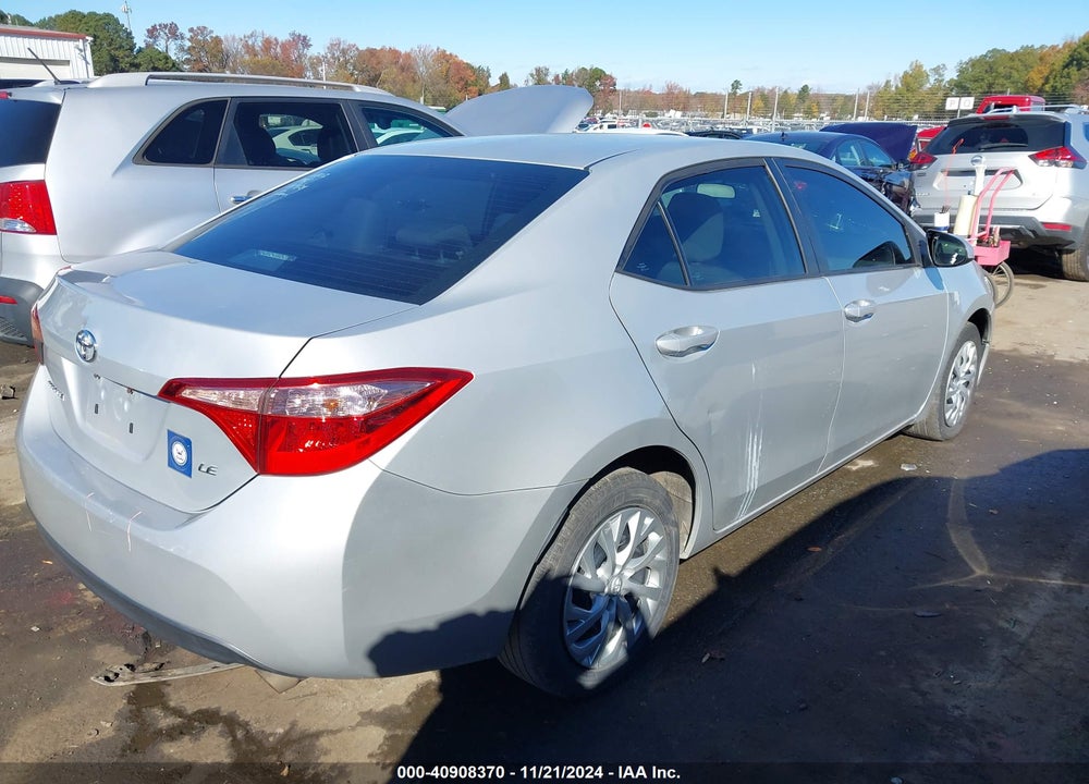 2019 TOYOTA COROLLA LE VIN: 5YFBURHE2KP926300