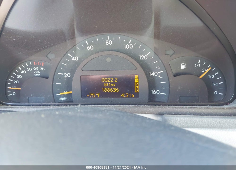 2004 MERCEDES-BENZ C 230 KOMPRESSOR SPORT/SPORT VIN: WDBRF40J84F534645