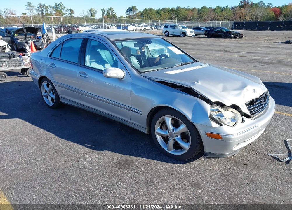 2004 MERCEDES-BENZ C 230 KOMPRESSOR SPORT/SPORT VIN: WDBRF40J84F534645