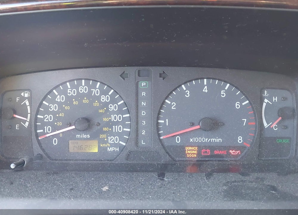 2001 MITSUBISHI MONTERO SPORT LTD VIN: JA4MT41R81P032193