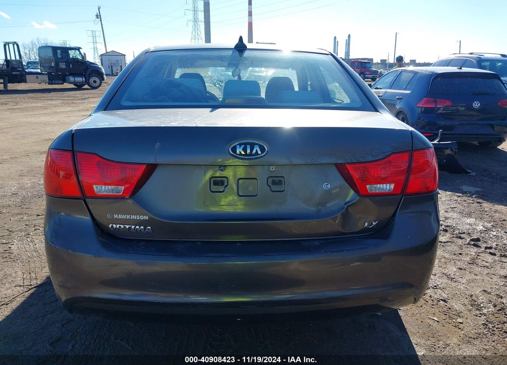 2009 KIA OPTIMA LX VIN: KNAGE228695281040