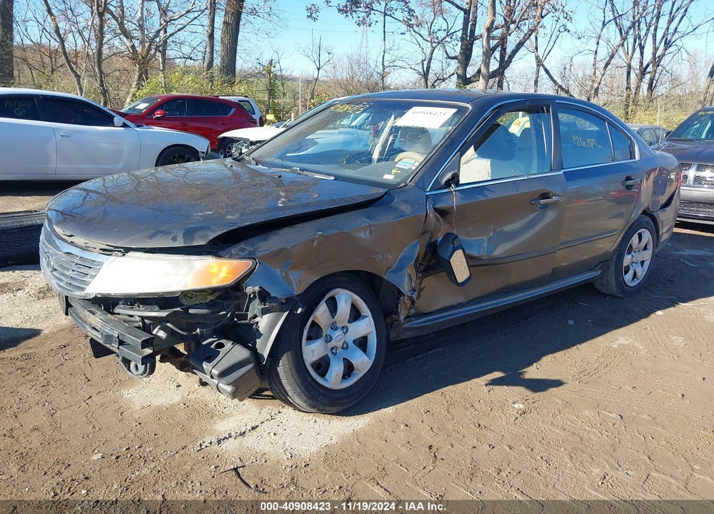 2009 KIA OPTIMA LX VIN: KNAGE228695281040