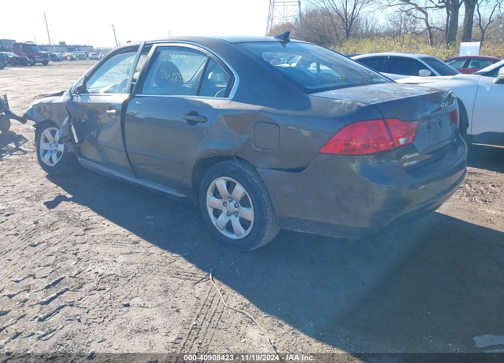 2009 KIA OPTIMA LX VIN: KNAGE228695281040