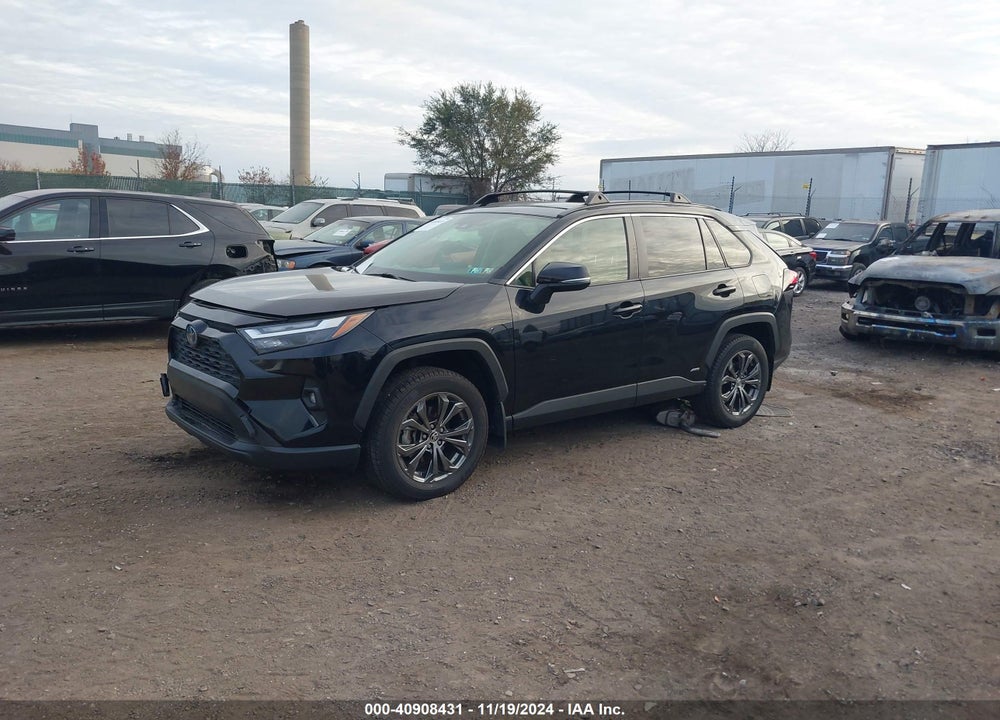 2022 TOYOTA RAV4 HYBRID XLE PREMIUM VIN: JTMB6RFV3ND050728