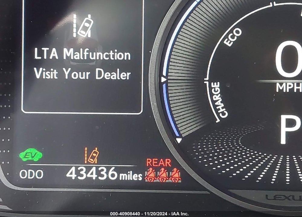 2020 LEXUS UX 250H VIN: JTHP9JBH6L2023965