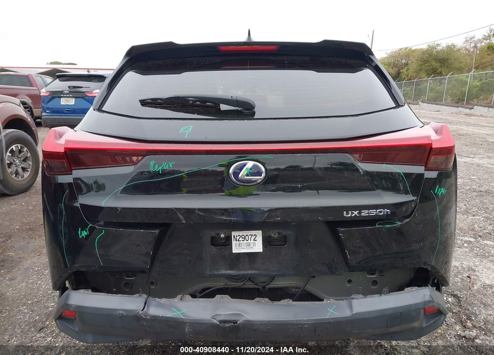 2020 LEXUS UX 250H VIN: JTHP9JBH6L2023965