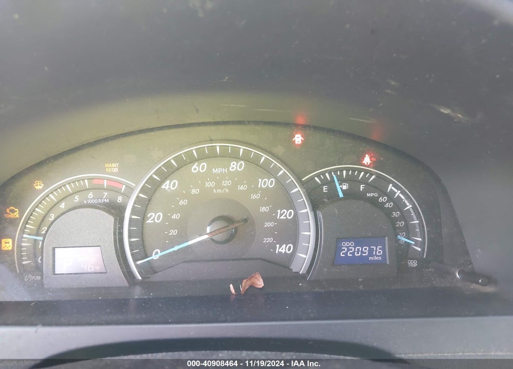 2013 TOYOTA CAMRY LE VIN: 4T1BF1FK0DU230315