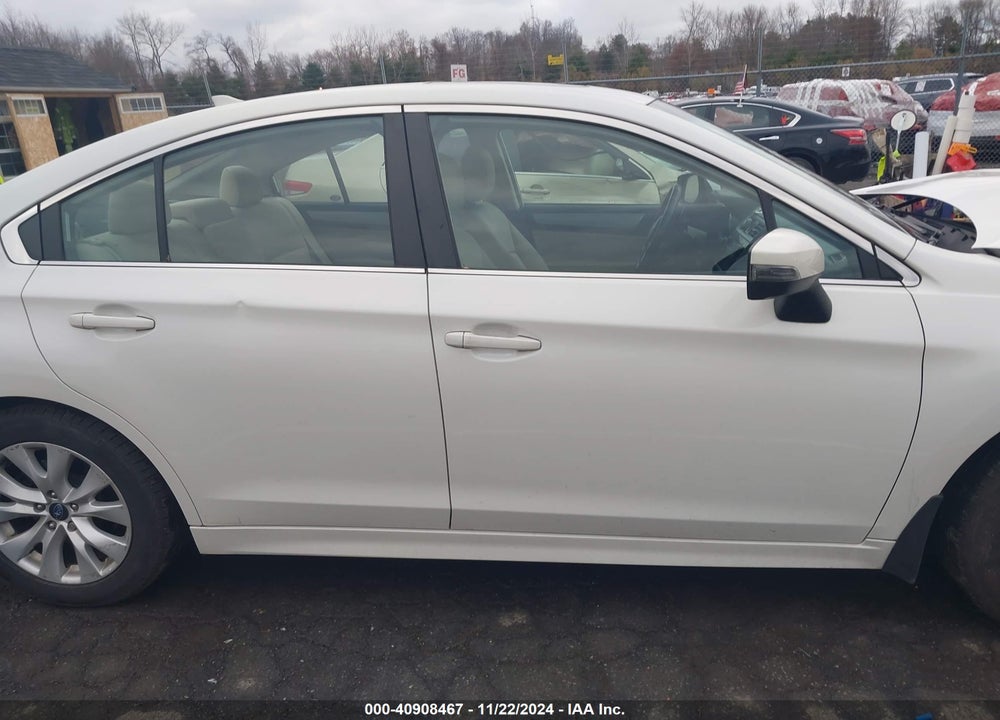 2017 SUBARU LEGACY 2.5I PREMIUM VIN: 4S3BNAH66H3043535