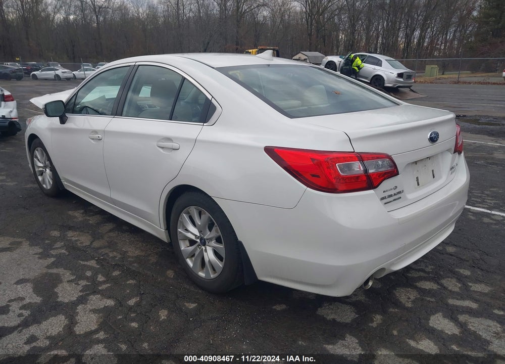 2017 SUBARU LEGACY 2.5I PREMIUM VIN: 4S3BNAH66H3043535
