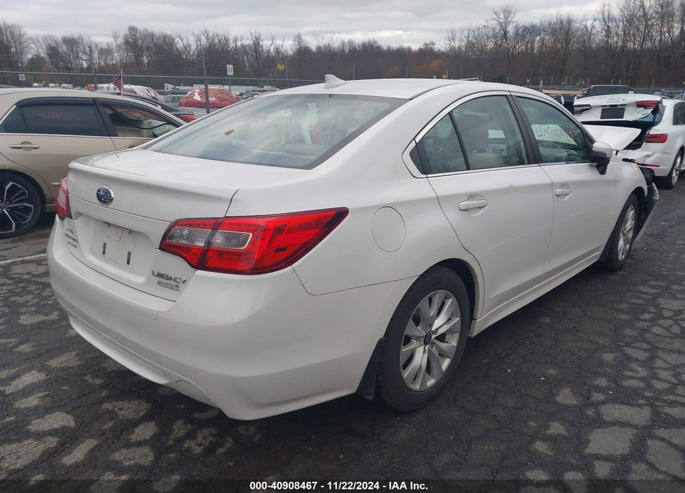 2017 SUBARU LEGACY 2.5I PREMIUM VIN: 4S3BNAH66H3043535
