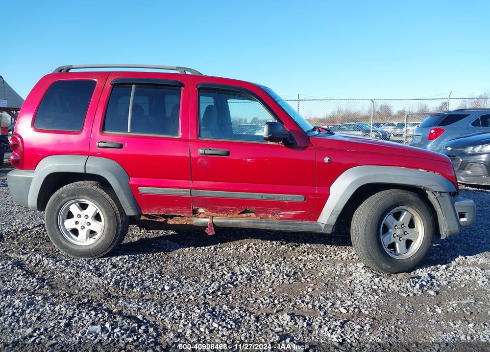 2007 JEEP LIBERTY SPORT VIN: 1J4GL48K47W576064