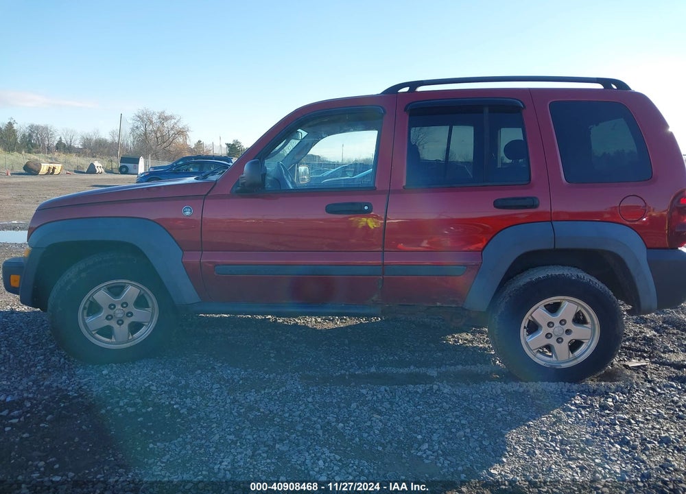 2007 JEEP LIBERTY SPORT VIN: 1J4GL48K47W576064