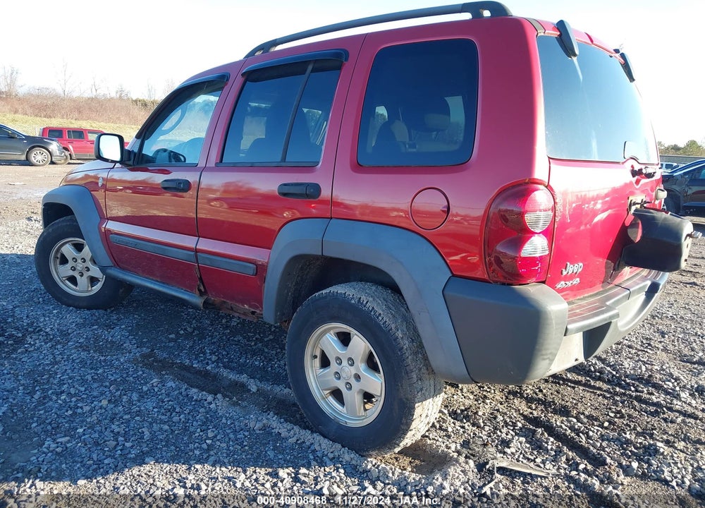 2007 JEEP LIBERTY SPORT VIN: 1J4GL48K47W576064