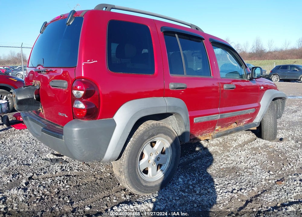 2007 JEEP LIBERTY SPORT VIN: 1J4GL48K47W576064