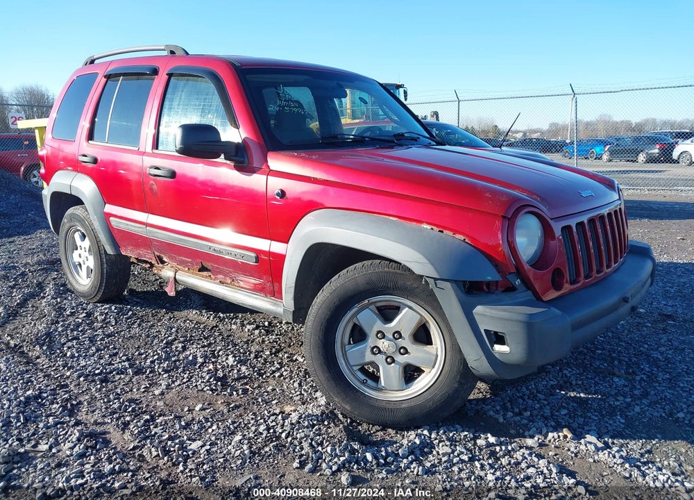 2007 JEEP LIBERTY SPORT VIN: 1J4GL48K47W576064