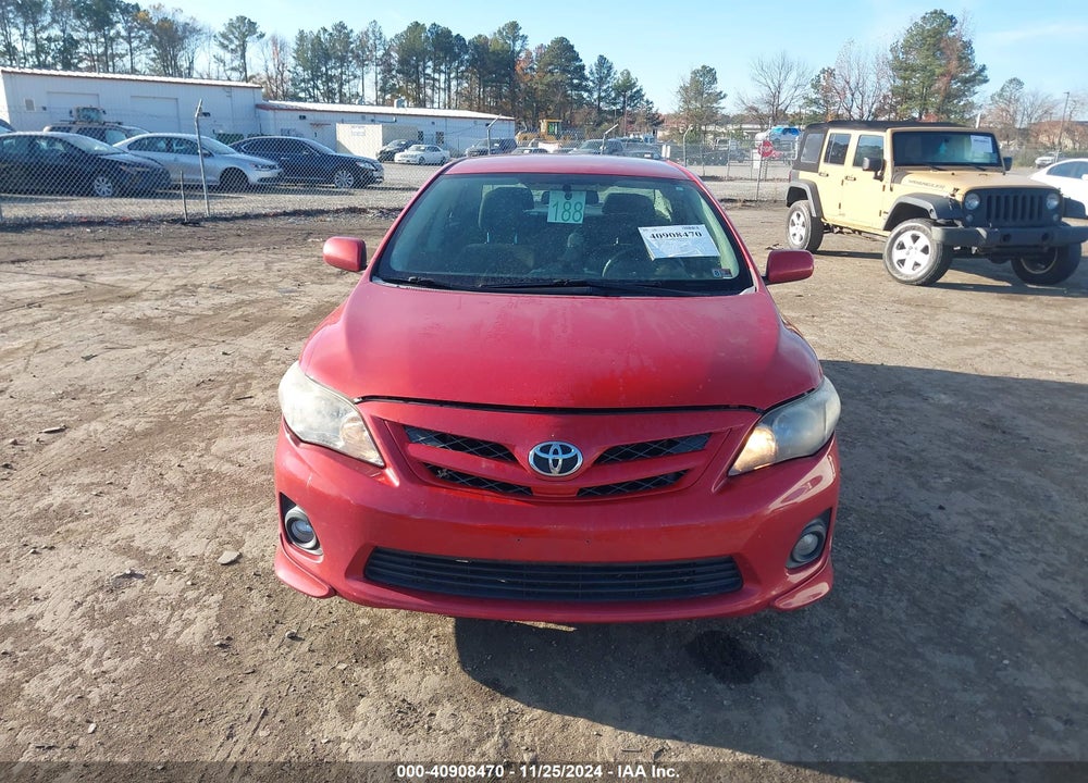 2013 TOYOTA COROLLA S VIN: 2T1BU4EE4DC987495