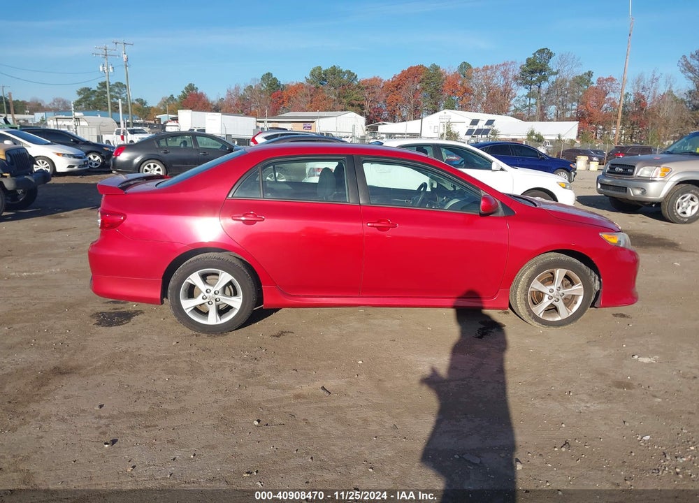 2013 TOYOTA COROLLA S VIN: 2T1BU4EE4DC987495