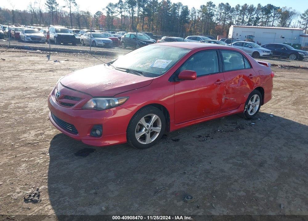 2013 TOYOTA COROLLA S VIN: 2T1BU4EE4DC987495