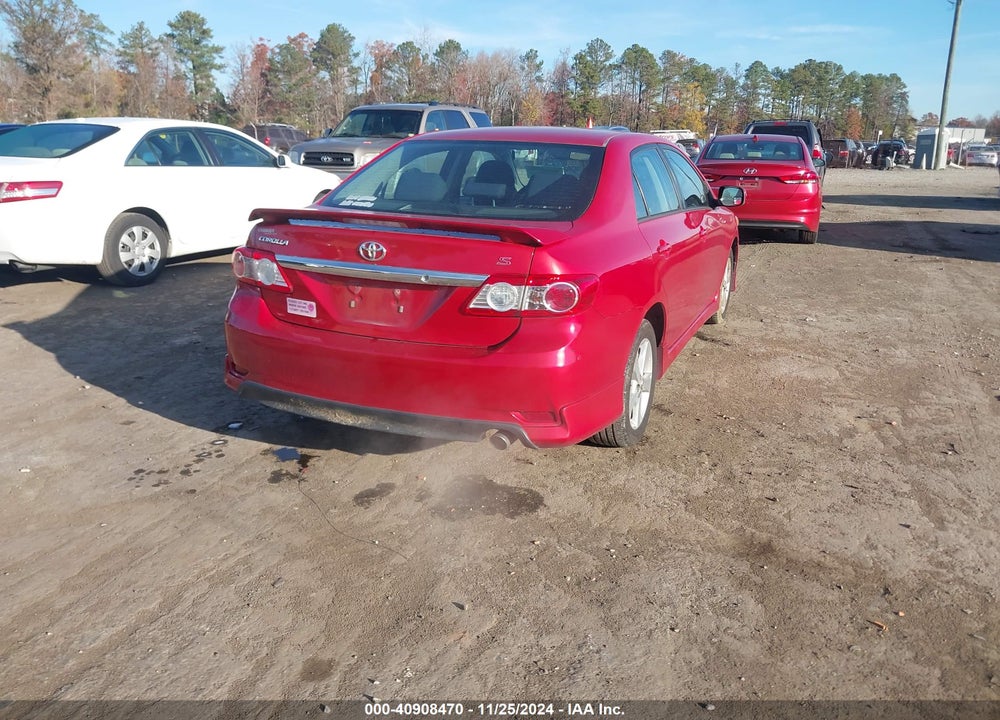 2013 TOYOTA COROLLA S VIN: 2T1BU4EE4DC987495