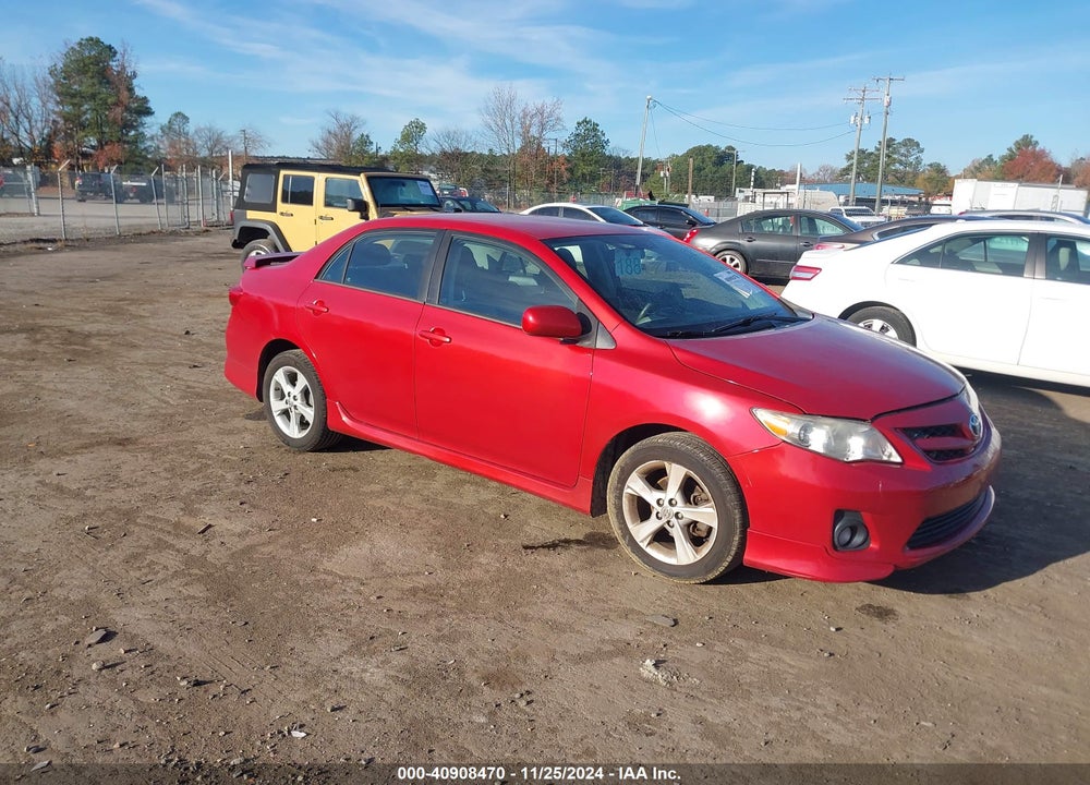 2013 TOYOTA COROLLA S VIN: 2T1BU4EE4DC987495