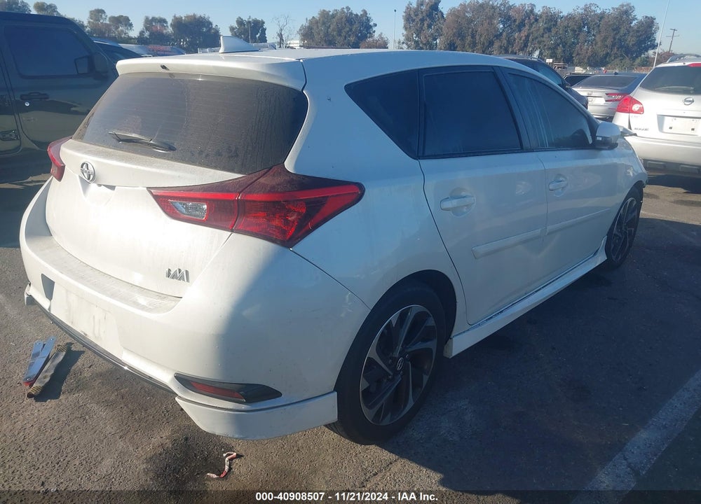 2016 SCION IM VIN: JTNKARJE9GJ516944