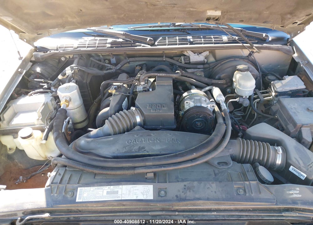 2001 CHEVROLET S-10 LS VIN: 1GCCS145X1K103967