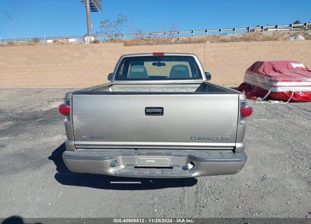 2001 CHEVROLET S-10 LS VIN: 1GCCS145X1K103967