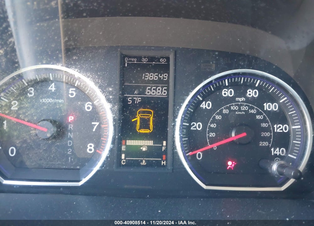 2008 HONDA CR-V EX-L VIN: JHLRE38788C057622