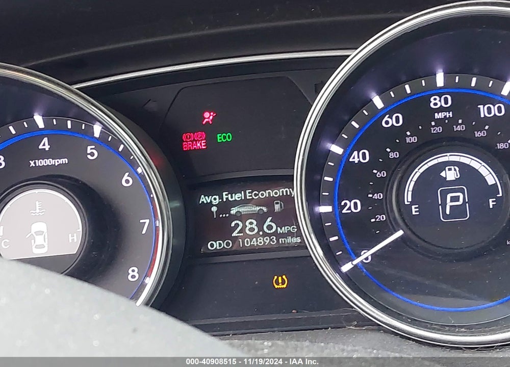2013 HYUNDAI SONATA GLS VIN: 5NPEB4AC2DH748337