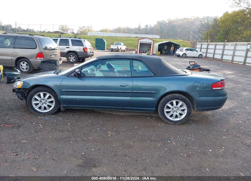 2005 CHRYSLER SEBRING GTC VIN: 1C3EL75R95N688124