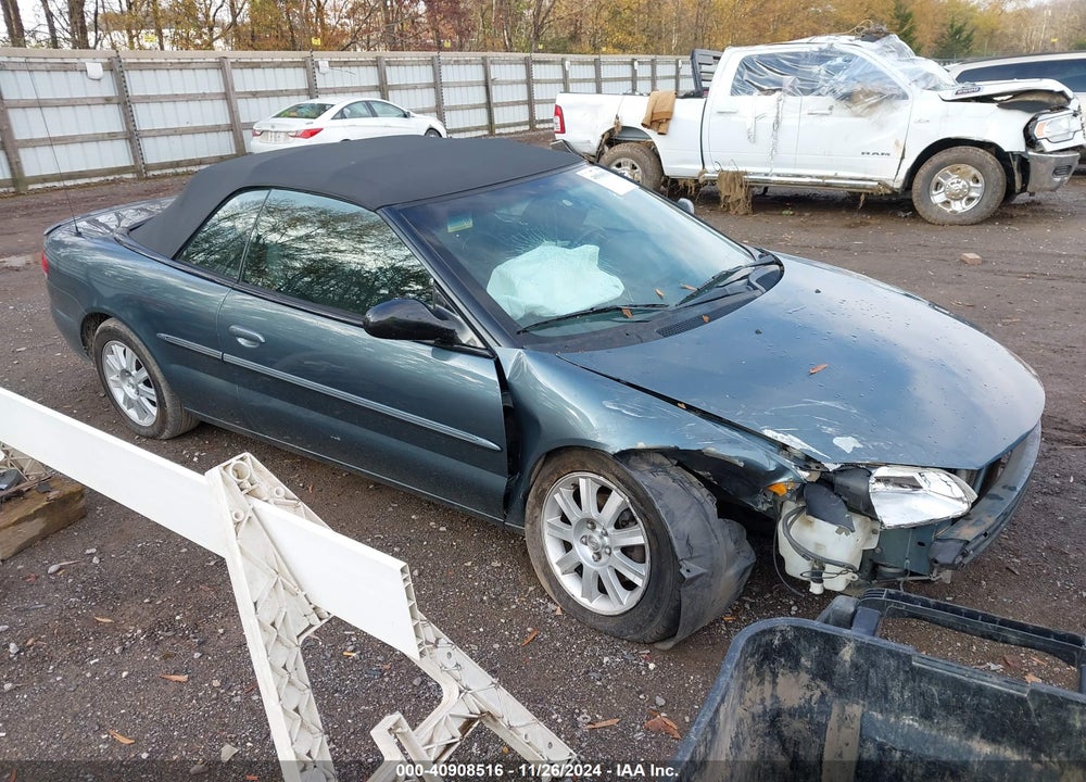 2005 CHRYSLER SEBRING GTC VIN: 1C3EL75R95N688124