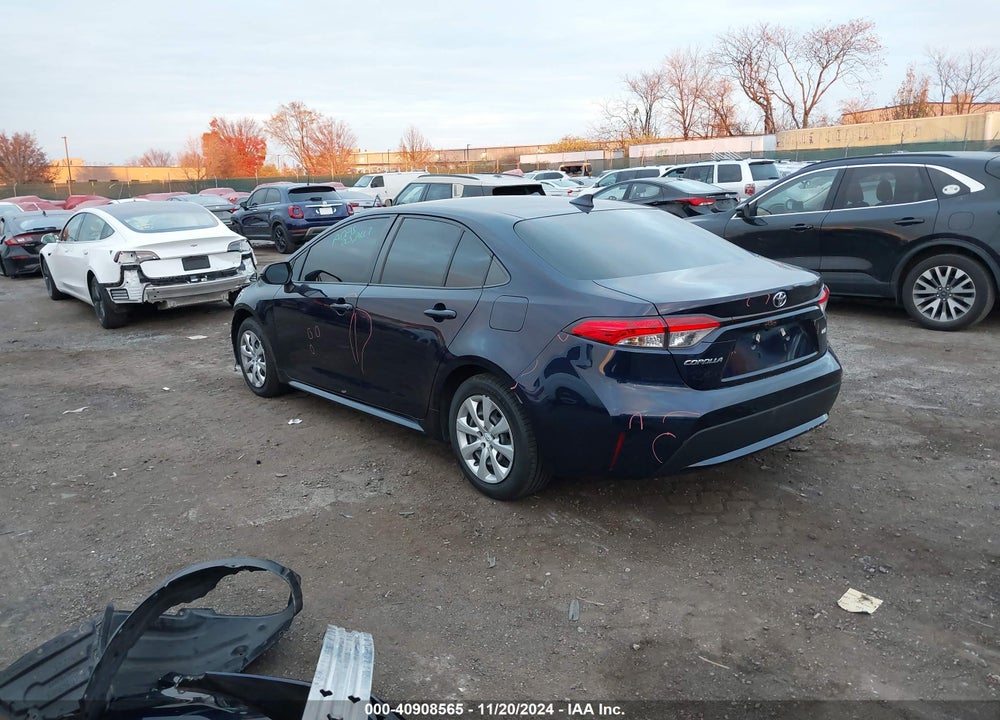 2021 TOYOTA COROLLA LE VIN: JTDEPMAE8MJ179410
