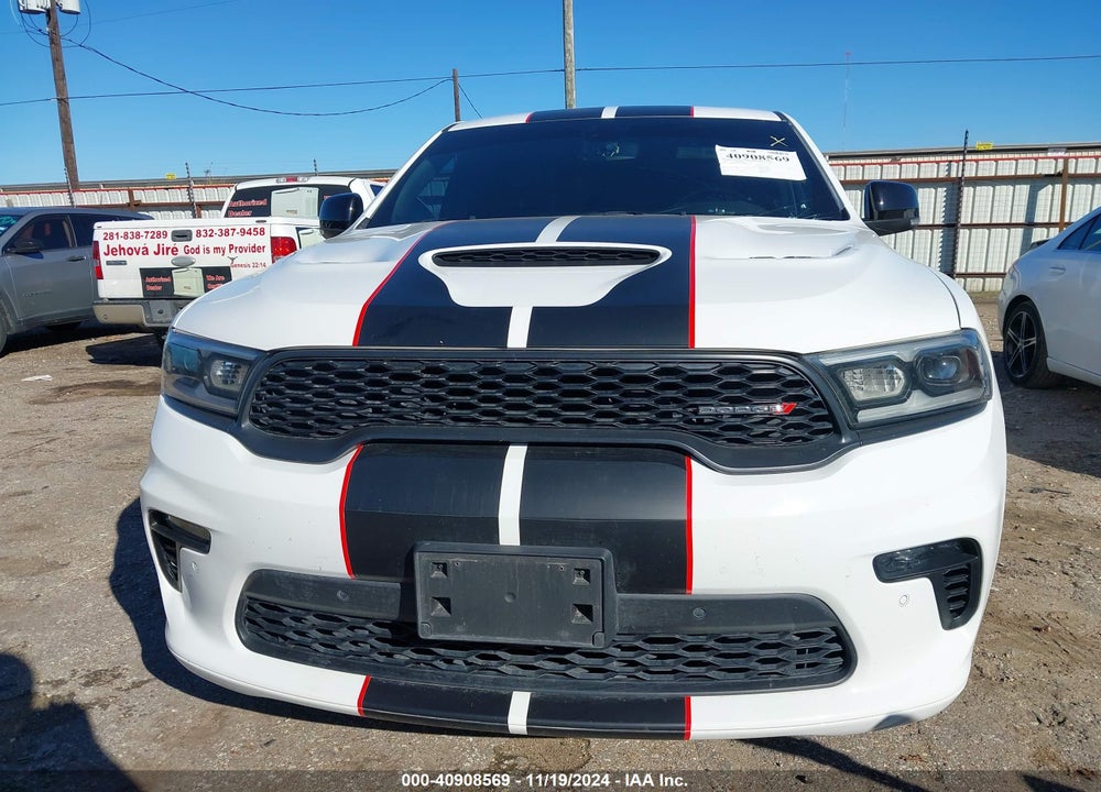 2022 DODGE DURANGO R/T RWD VIN: 1C4SDHCT6NC210089