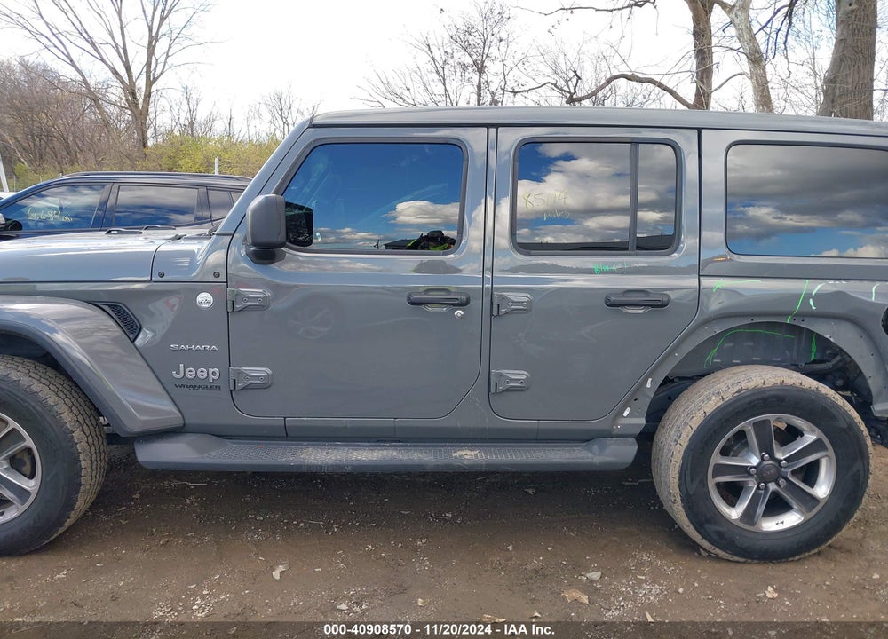 2019 JEEP WRANGLER UNLIMITED SAHARA 4X4 VIN: 1C4HJXEG1KW571530