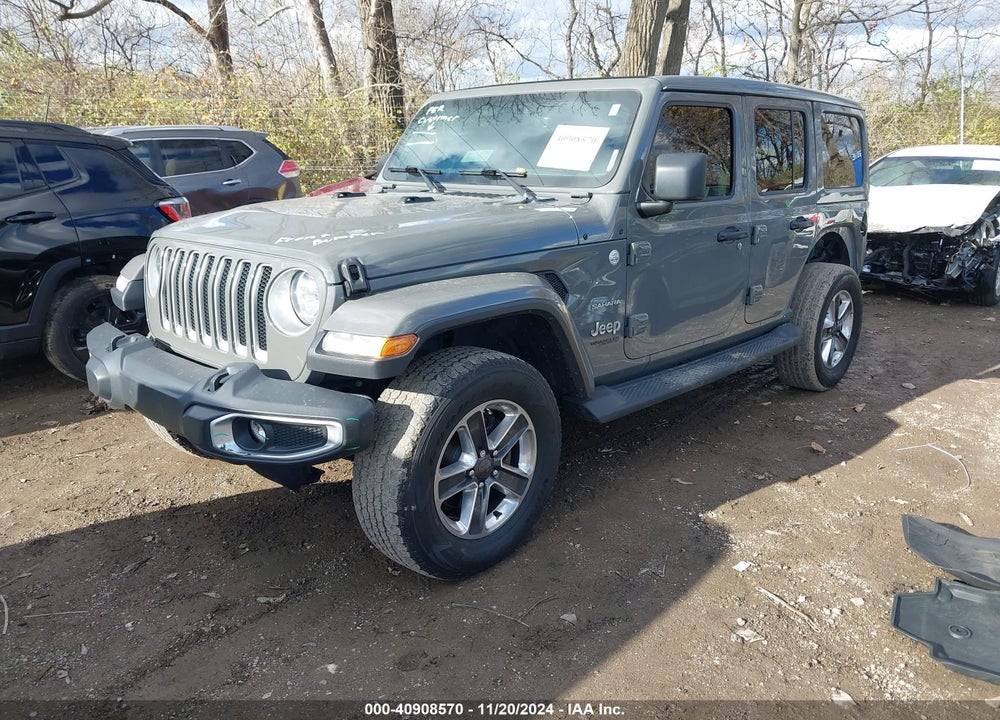 2019 JEEP WRANGLER UNLIMITED SAHARA 4X4 VIN: 1C4HJXEG1KW571530
