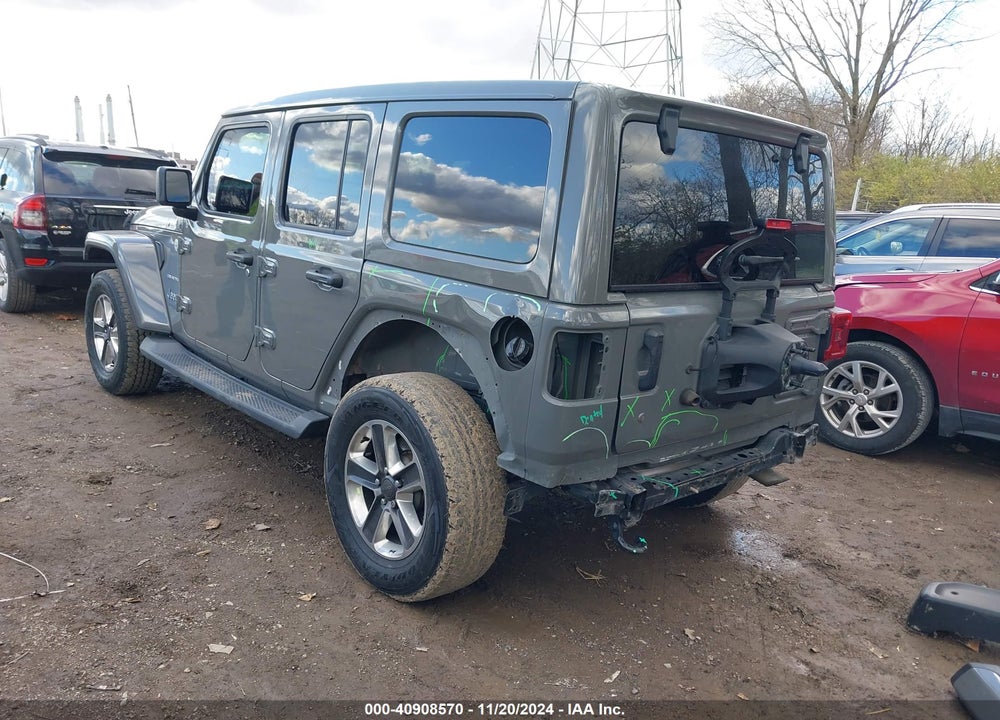 2019 JEEP WRANGLER UNLIMITED SAHARA 4X4 VIN: 1C4HJXEG1KW571530