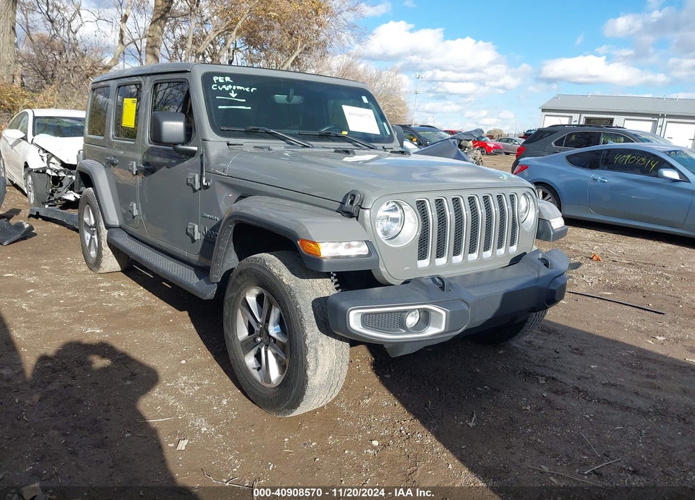 2019 JEEP WRANGLER UNLIMITED SAHARA 4X4 VIN: 1C4HJXEG1KW571530