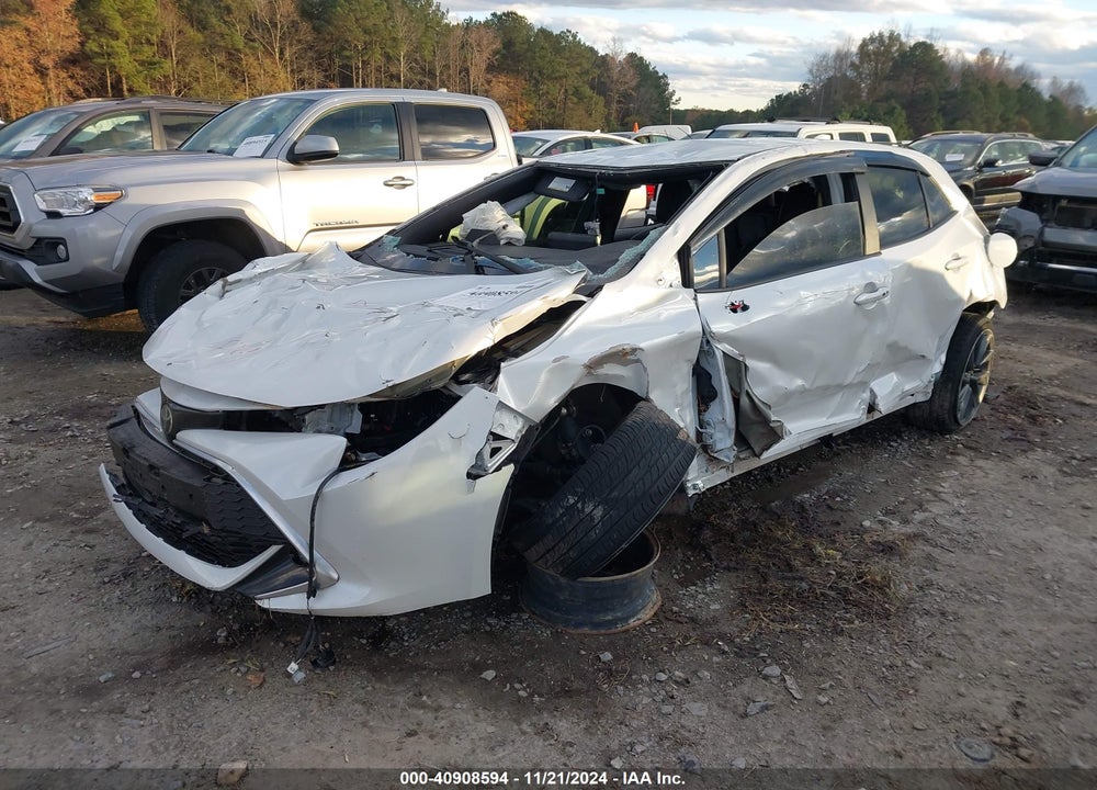 2022 TOYOTA COROLLA XSE VIN: JTNA4MBE9N3175230