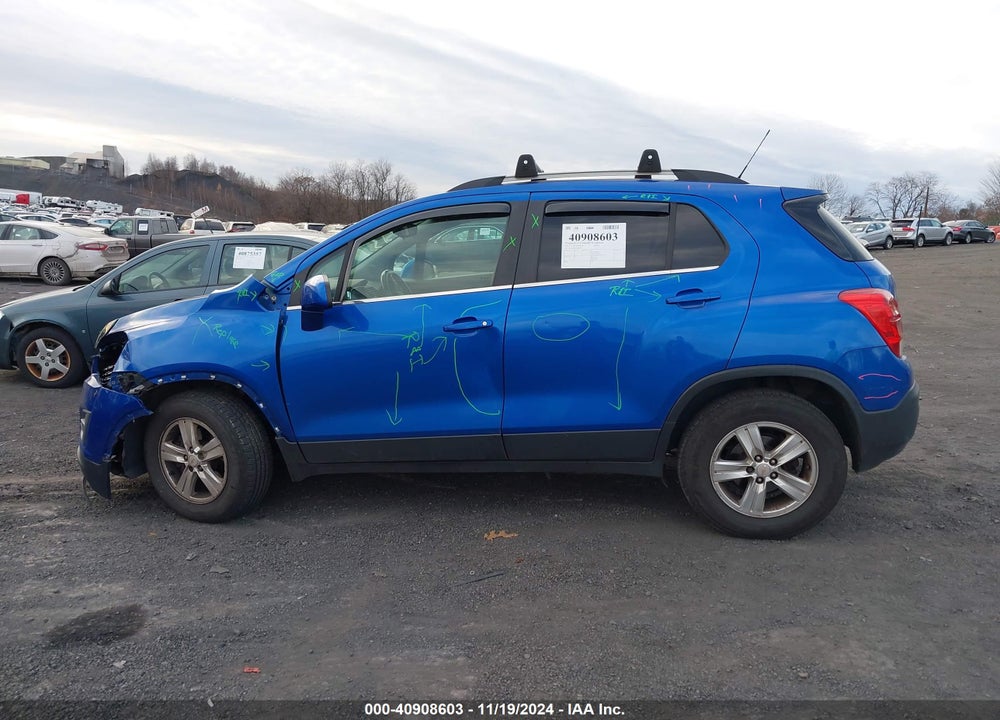 2015 CHEVROLET TRAX LT VIN: KL7CJRSB3FB096875