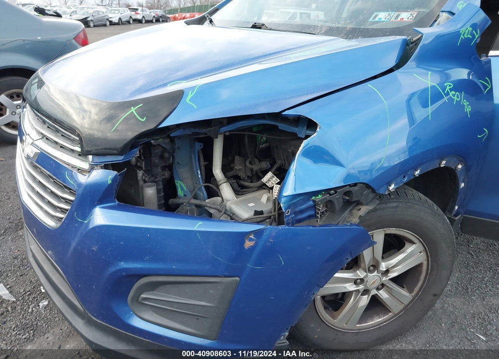 2015 CHEVROLET TRAX LT VIN: KL7CJRSB3FB096875