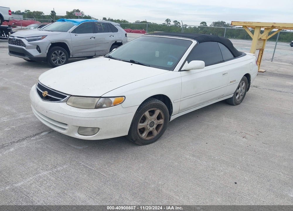 2001 TOYOTA CAMRY SOLARA SLE V6 VIN: 2T1FF22P81C453594