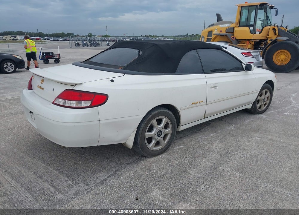 2001 TOYOTA CAMRY SOLARA SLE V6 VIN: 2T1FF22P81C453594