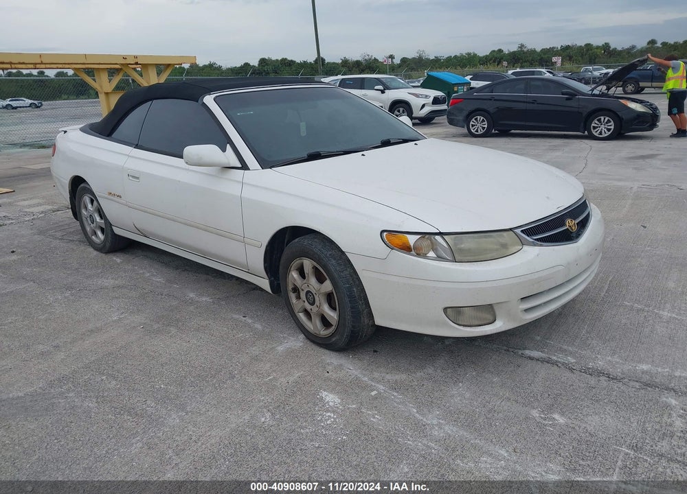 2001 TOYOTA CAMRY SOLARA SLE V6 VIN: 2T1FF22P81C453594