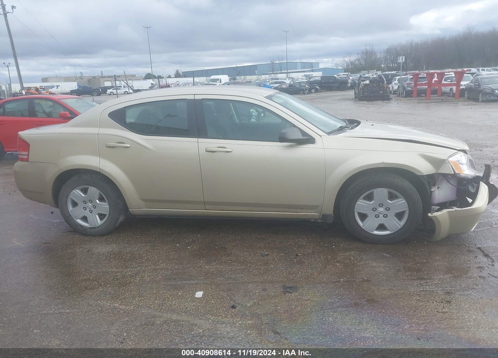 2010 DODGE AVENGER SXT VIN: 1B3CC4FB8AN124186