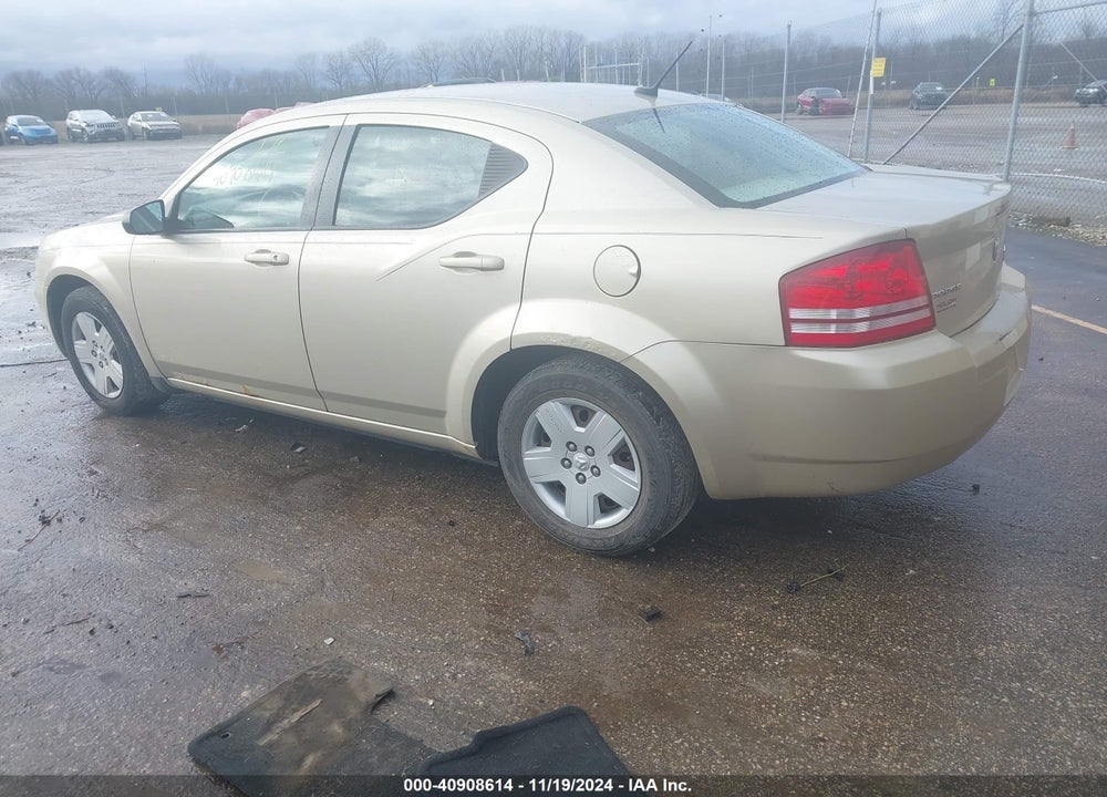 2010 DODGE AVENGER SXT VIN: 1B3CC4FB8AN124186