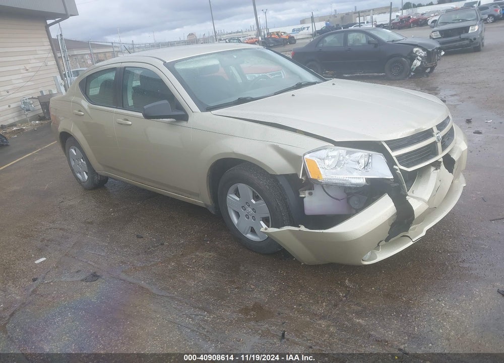 2010 DODGE AVENGER SXT VIN: 1B3CC4FB8AN124186