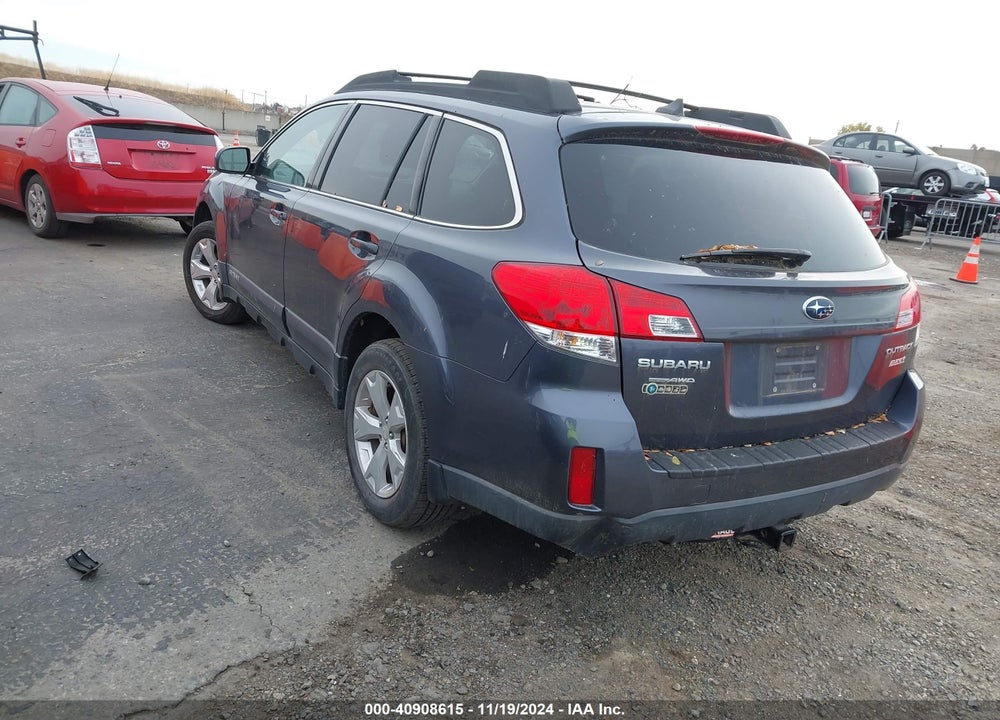 2014 SUBARU OUTBACK 2.5I PREMIUM VIN: 4S4BRBCC3E3291790