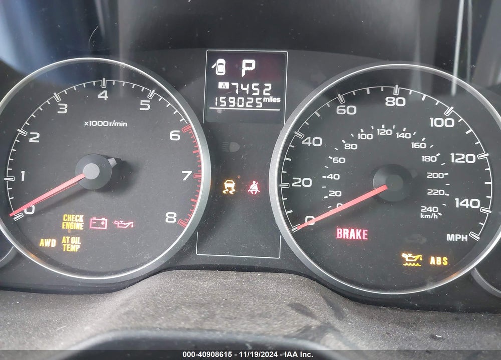 2014 SUBARU OUTBACK 2.5I PREMIUM VIN: 4S4BRBCC3E3291790